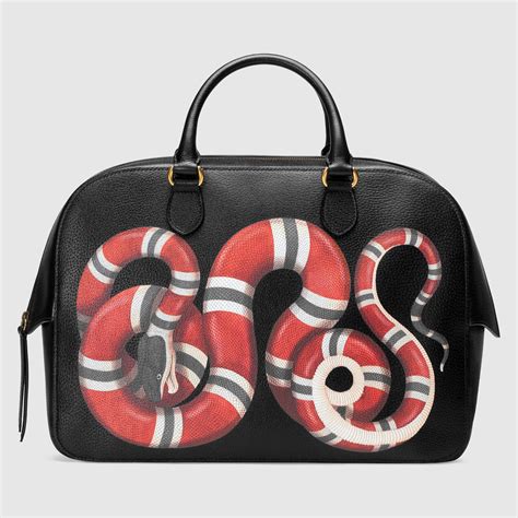 gucci duffle bag kingsnake|Men's Designer Duffle Bags .